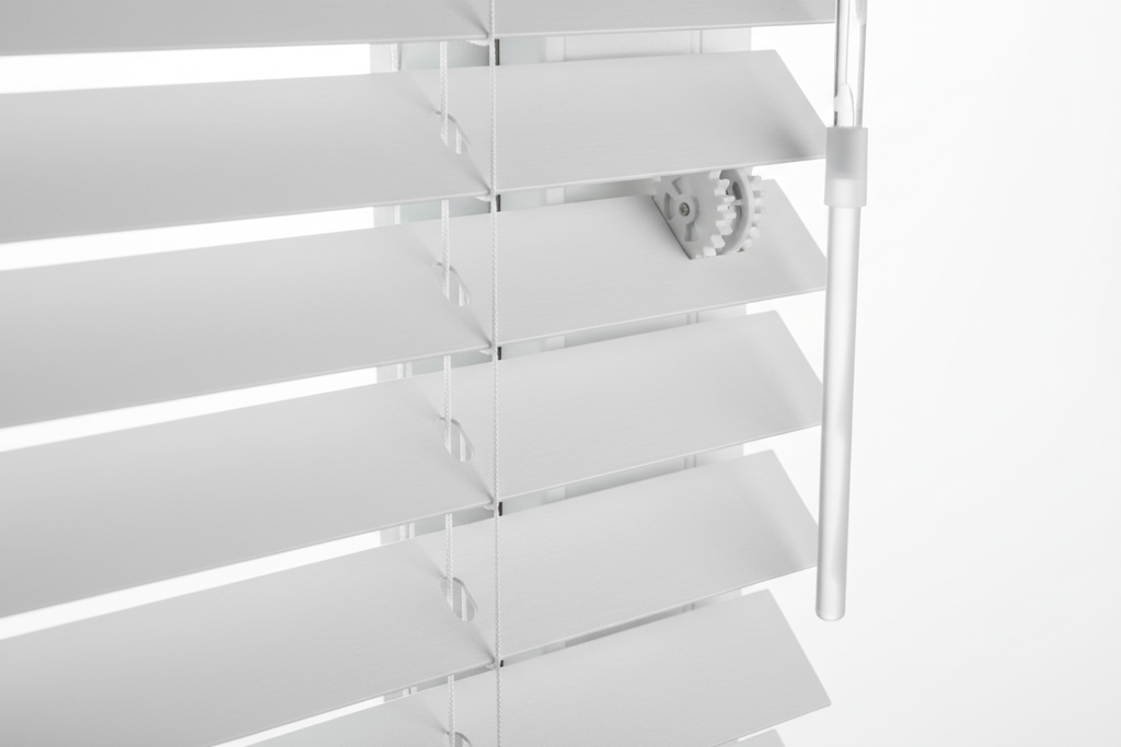 Detail van jaloezieën mechanisme